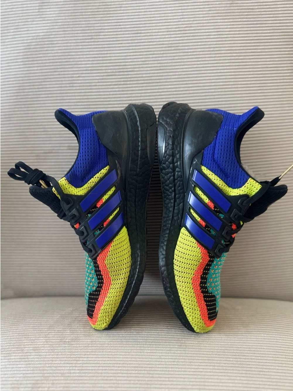 Adidas Men’s UltraBoost 2.0 DNA "What The - Core Black" size 8 (FW8711) - Picture 4 of 10
